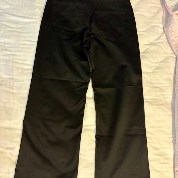 AG Jeans Saige Wide Leg Crop size 27, black - Picture 4 of 8